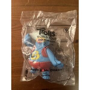 TROLLS 2 World TOUR McDonald's Happy Meal Toy‎ #9 Biggie And Mr. Dinkles Sealed